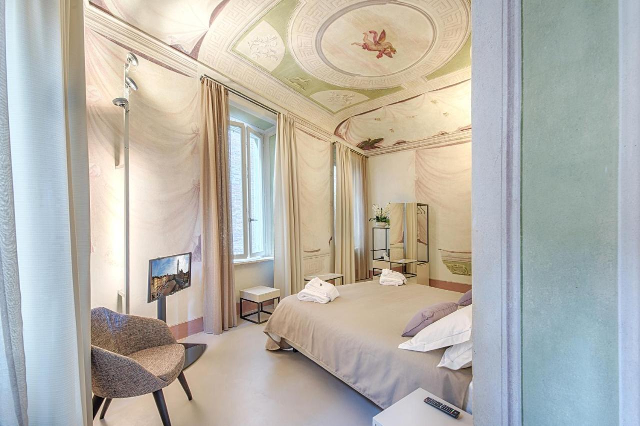 Bed and Breakfast Residenza D'Epoca Le Aquile Siena Exterior foto